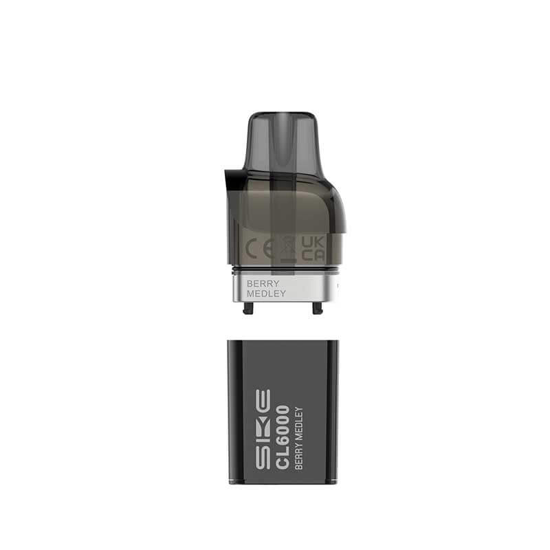 SKE Crystal CL6000 Berry Medley Prefilled Vape Pod - 20mg