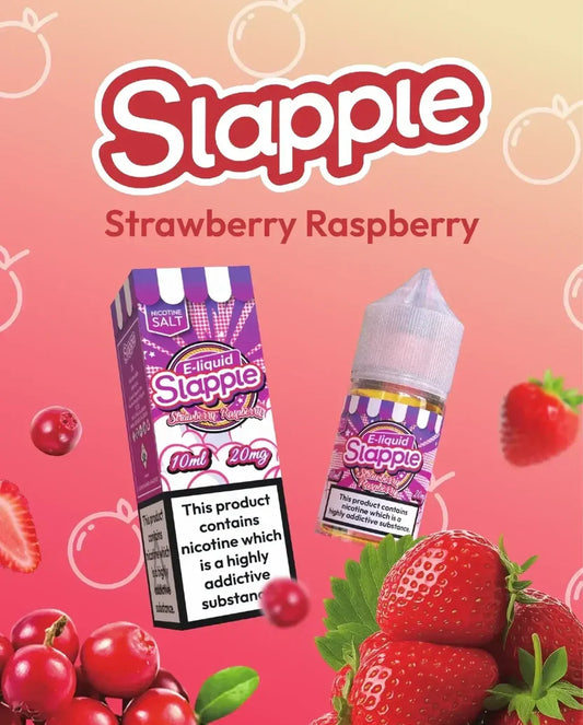 Strawberry Raspberry Slappel Nic Salt 30ML (30MG/50MG) | Vape Billiorsonn