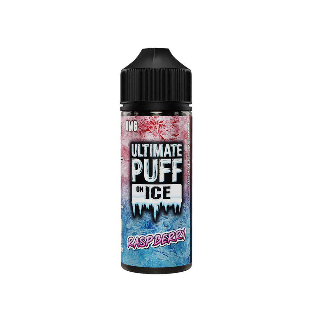 Ultimate Puff On Ice Raspberry Shortfill 100ml E-Liquid