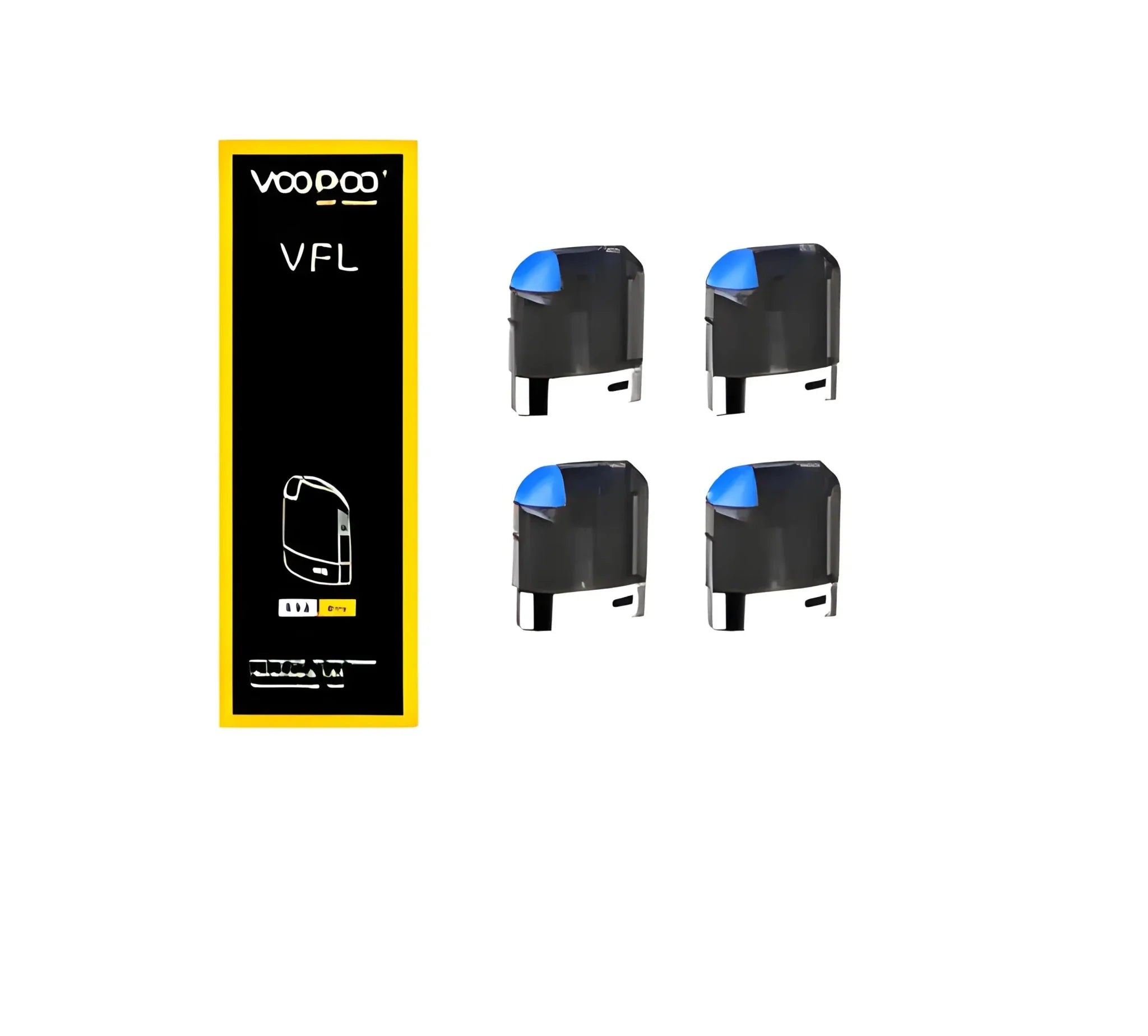 Voopoo VFL Replacement Pod 8ml Refillable Black and Blue