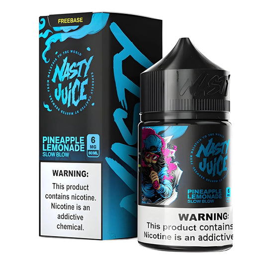 Slow Blow – Nasty Juice Pineapple Lemonade 60ML | 3MG | Vape Mash India