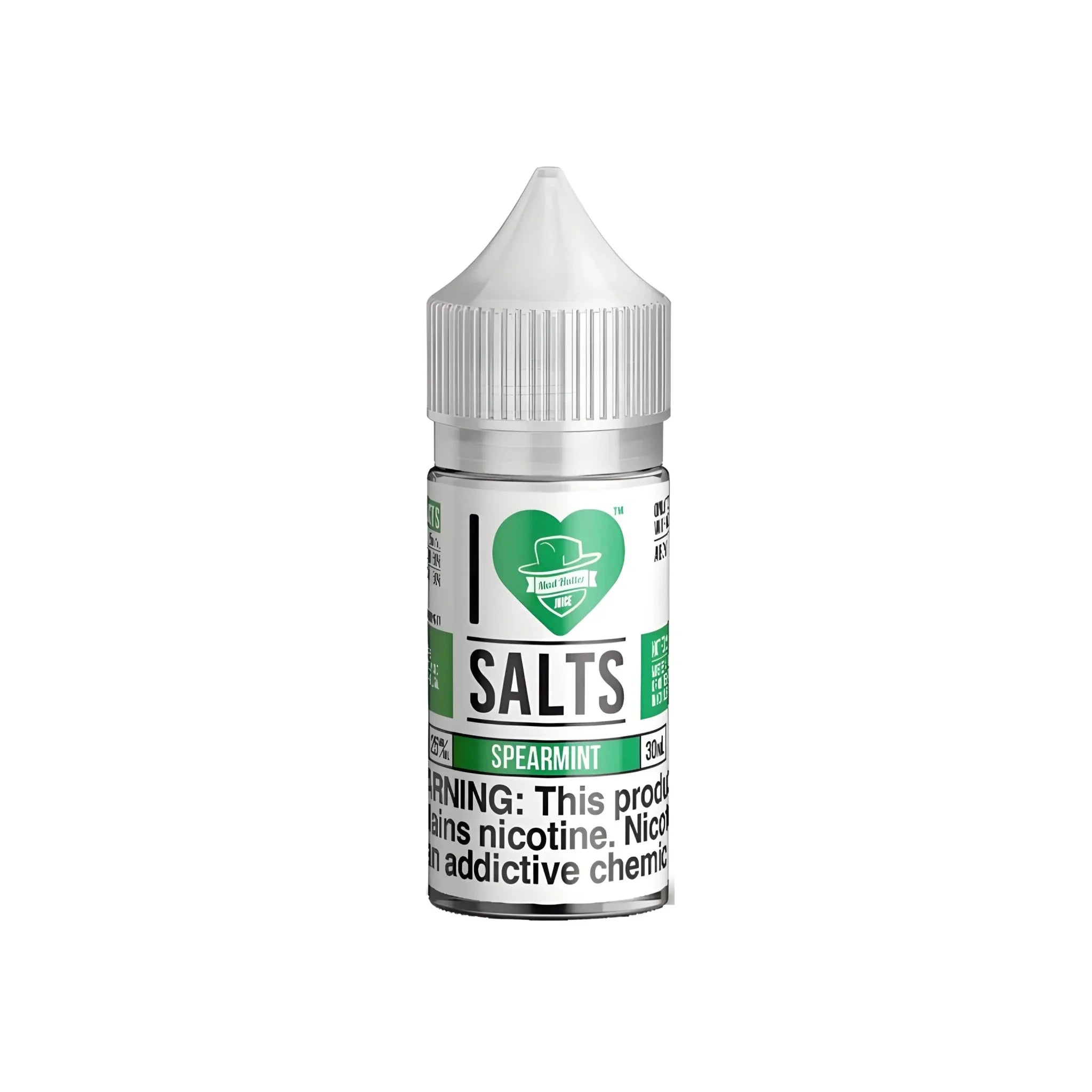 Love Salts 30ml Spearmint Premium Nicotine Salt E-Liquid