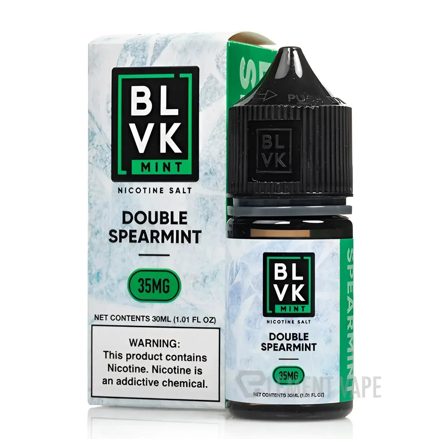 BLVK Mint Double Spearmint – Nicotine Salt E-Liquid | 30ML (35MG)