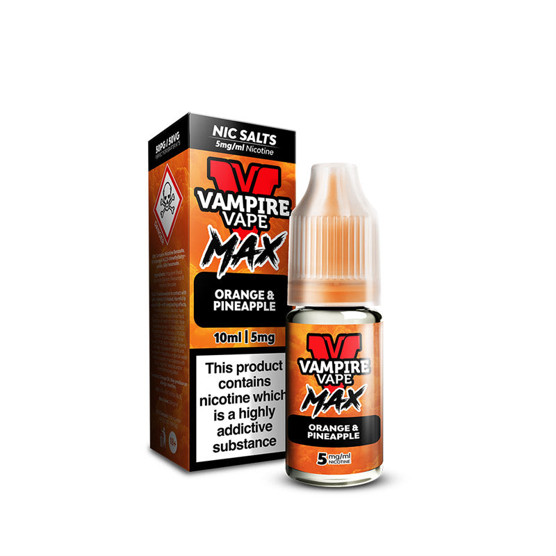 Vampire Vape MAX Pineapple Ice Nic Salt E-Liquid