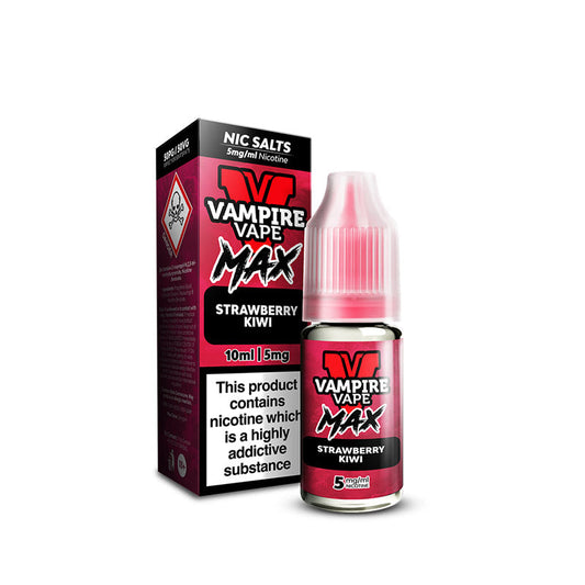 Vampire Vape MAX Strawberry Kiwi Nic Salt E-Liquid 10ml