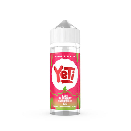 Yeti Summit Series Sour Raspberry Watermelon Ice 100ml Shortfill E-Liquid